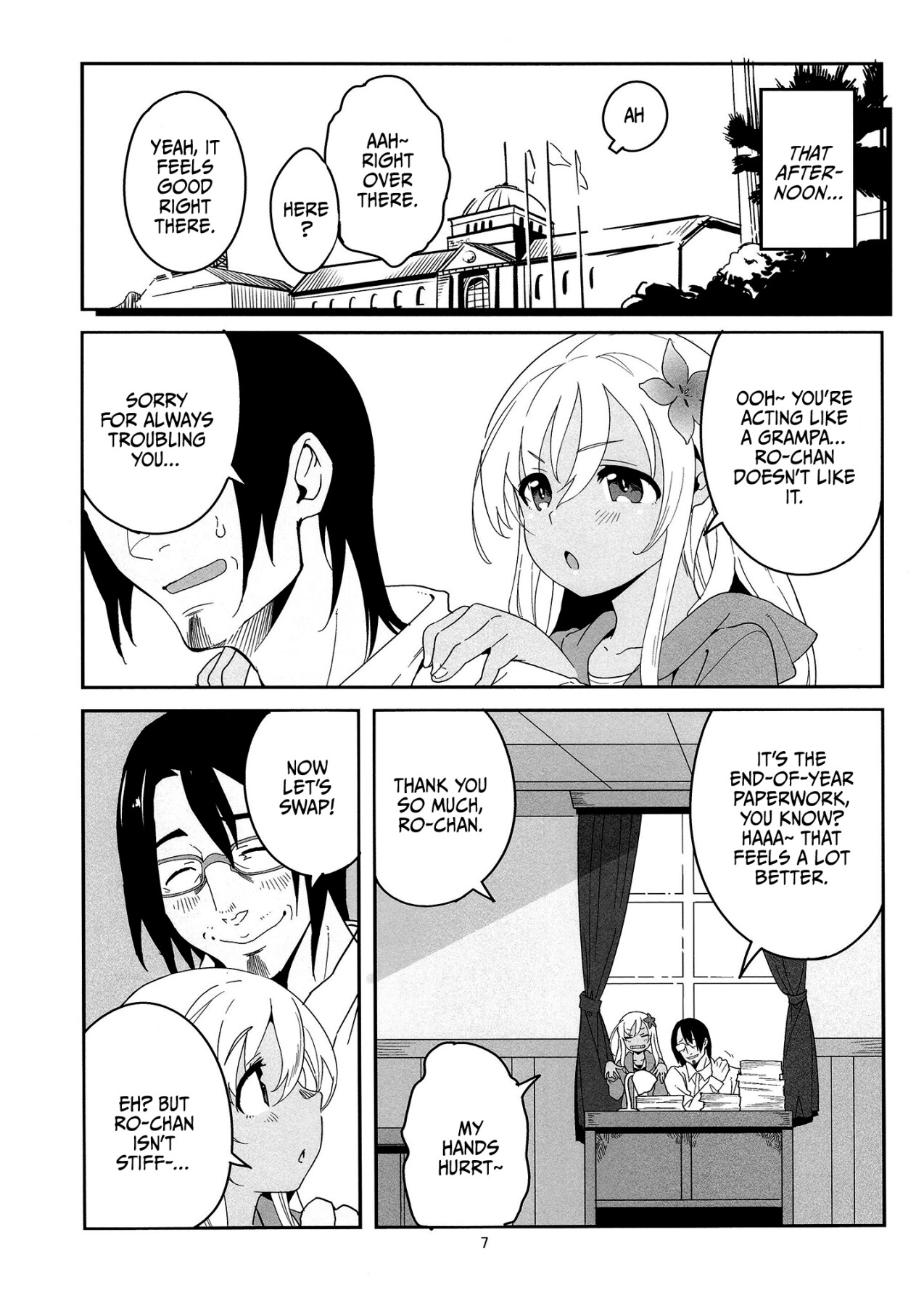 hentai manga Deploy! Ro-chan\'s Masssage Is Warm Even In Winter